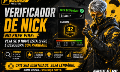 Verificador de Nick no Free Fire: veja se o nome está livre e descubra sua raridade