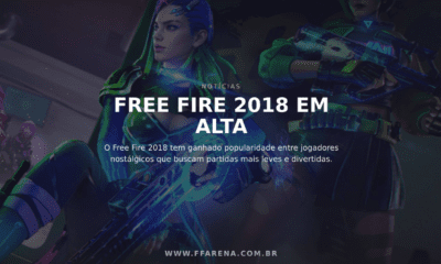 Free Fire 2018 Volta a Crescer Entre Jogadores em 2026
