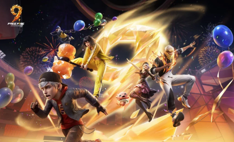 Free Fire comemora 9 anos com maior celebração da história do jogo